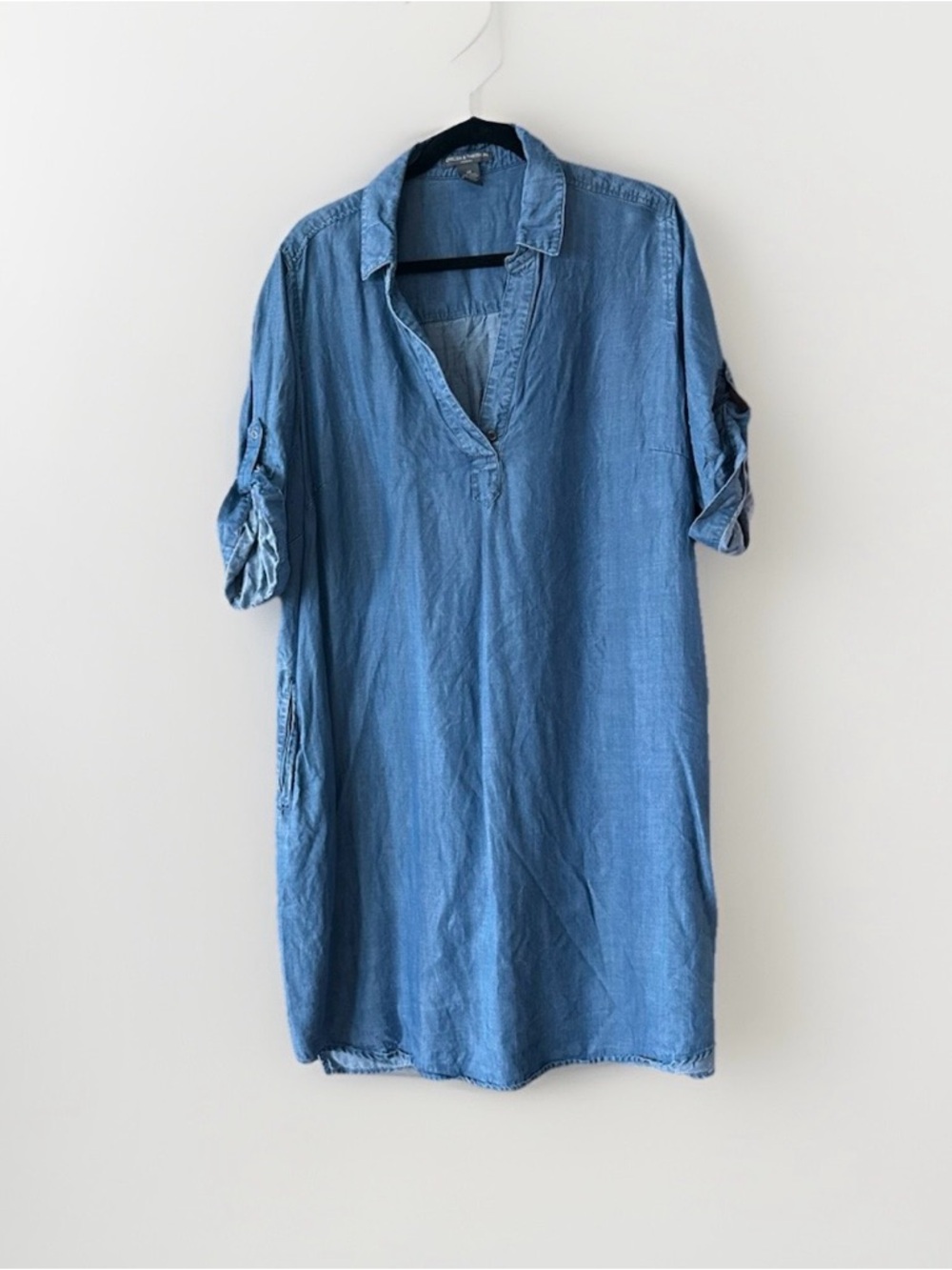 Chelsea & Theodore Light Blue Tencel Denim dress